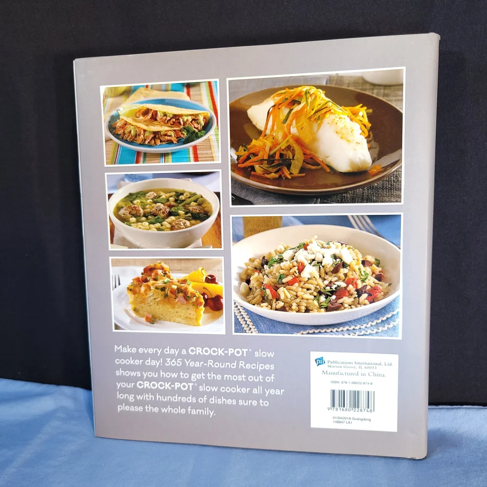 Crock-Pot 365 Year-Round Recipes Book